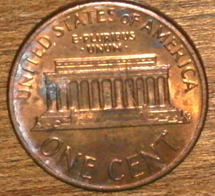1986-P-Lincoln-Memorial-Cent-Struck-Through-Wire?!-Doesn't-Look-Like-PMD